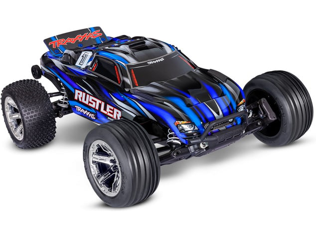 Traxxas Rustler 1:10 BL-2s RTR oranžový