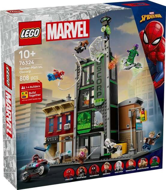 LEGO® Marvel 76324 Spider-Man vs. Oscorp