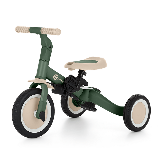 PETITE&amp;MARS Triciclo multifuncional 5 en 1 Turbo Plus Misty Green