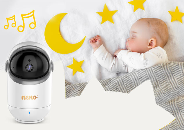 NENO Videokinderbett drehbar digital Berkano