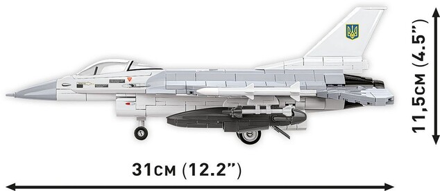 Cobi Armed Forces F-16 AM Fighting Falcon, 1:48, 500 k, 1 f