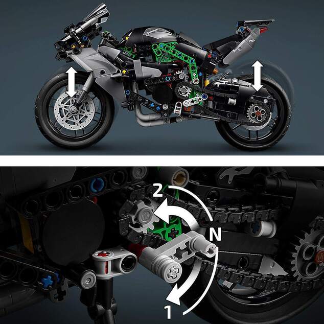 LEGO® Technic 42170 motocikl Kawasaki Ninja H2R