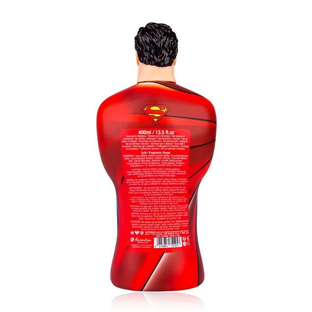 ACCENTRA 2 az 1-ben Sampon/Zuhanyzselé SUPERMAN Tenger 400ml