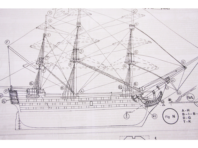 MINI MAMOLI HMS Victory 1:325 kit