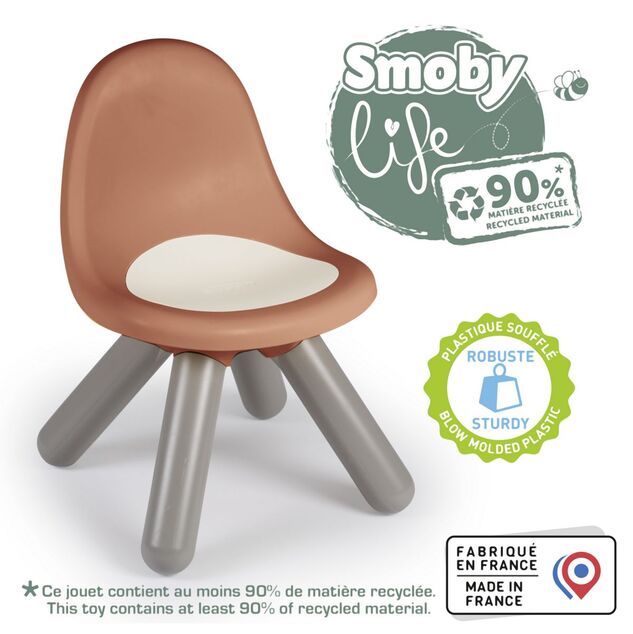 Smoby Detská stolička tehlová