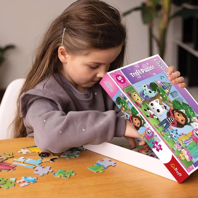 Trefl Puzzle 100 Teile - Gabby's Dollhouse