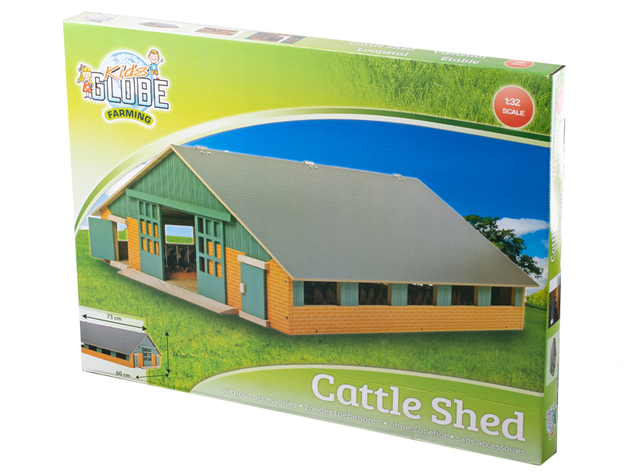 Fattoria in legno 73x60x26cm 1:32