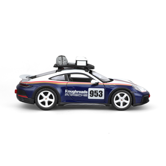 Bburago 1:24 Racing - Porsche 911 Dakar - Blau 953 Roughroads