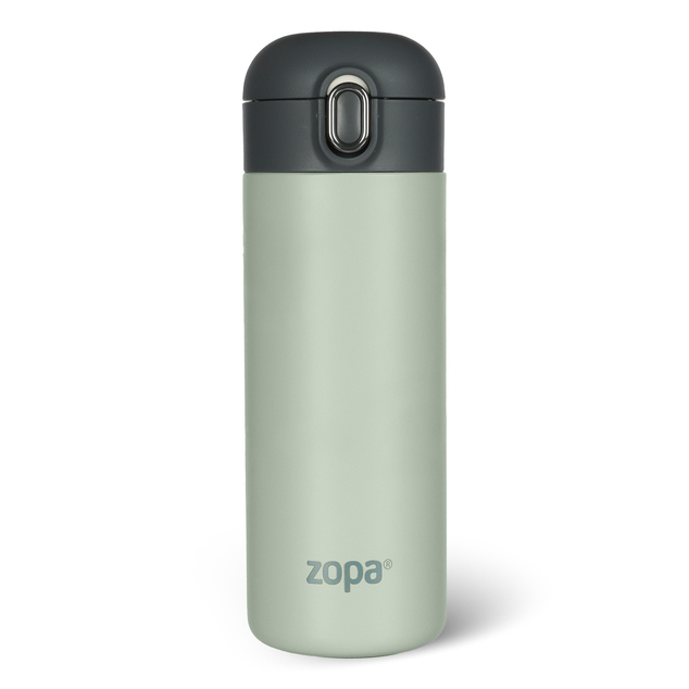 Termoska na tekutiny so slamkou 400 ml, Pistacio green