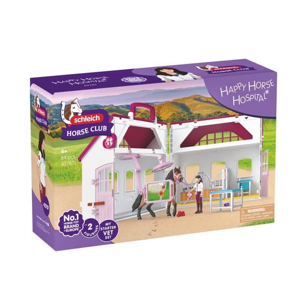 Schleich Clinica pentru cai - Copite sănătoase