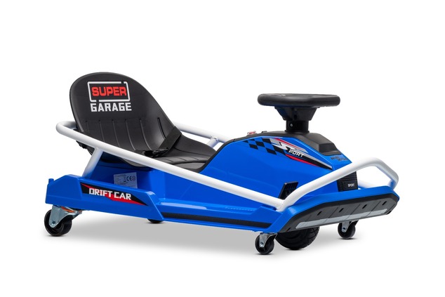 Beneo Motors driftovacia Motokára 24V, modrá, 300W Bezkartáčový Motor, Lítiová batéria, Dr