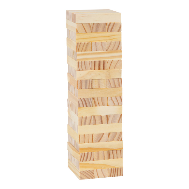 Small Foot Wooden Jenga igra natur