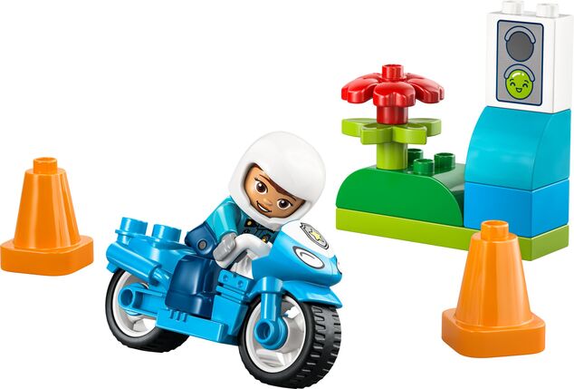 LEGO® DUPLO® 10471 Modrá policajná motorka