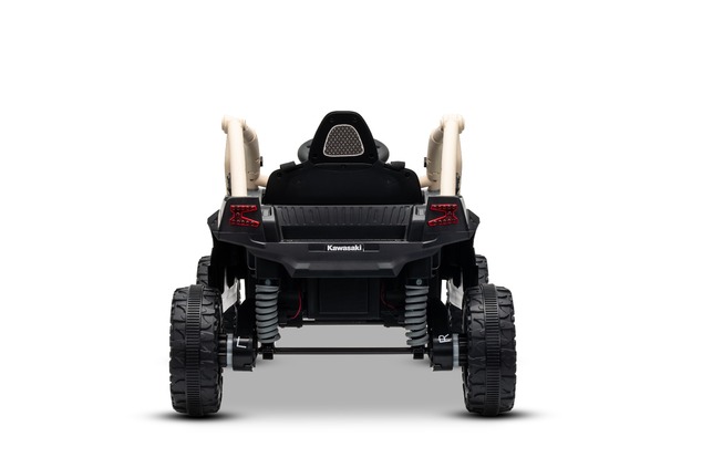 Elektrické autíčko Kawasaki TERYX KRX 1000 12V, khaki, jednomiestne, odpružená zadná nápra