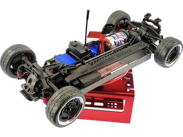 Robitronic postolje za RC automobile crveno
