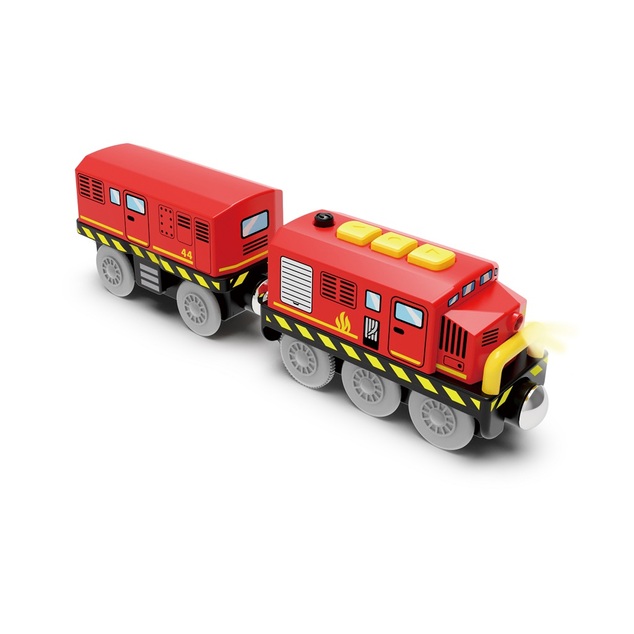 2Kids Toys Elektrický posúvací vlak červený
