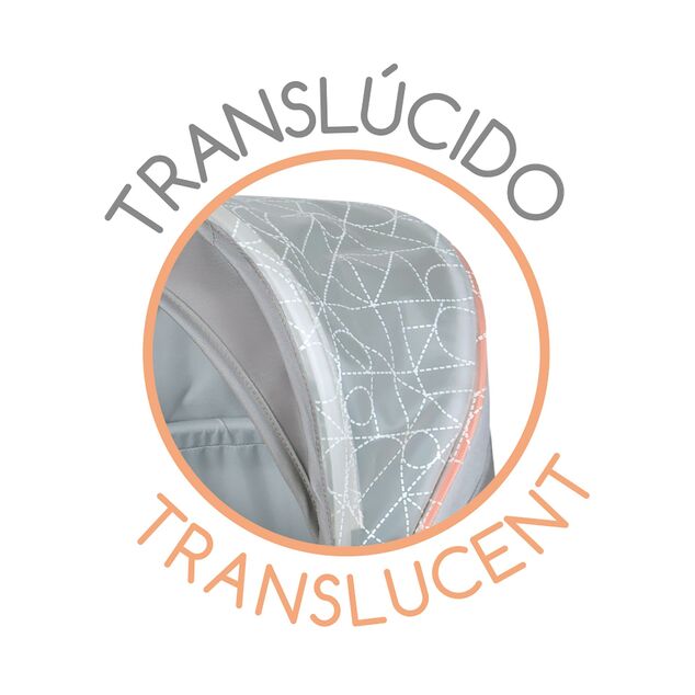DeCuevas 90877 Carucior pliabil pentru papusi gemene cu rucsac CITY X - 91 cm