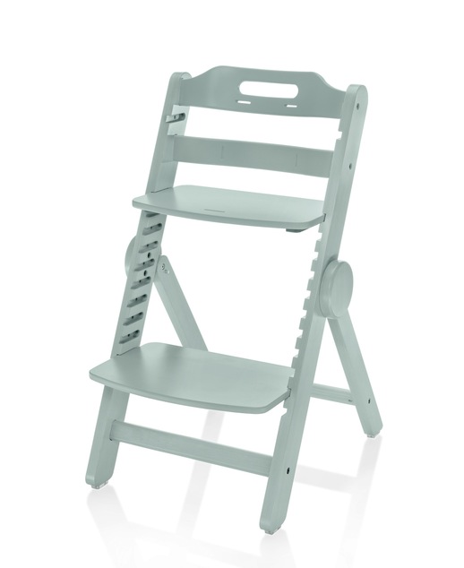 Sedia da pranzo in legno Clipp &amp; Clapp + regalo, Pistacio Green
