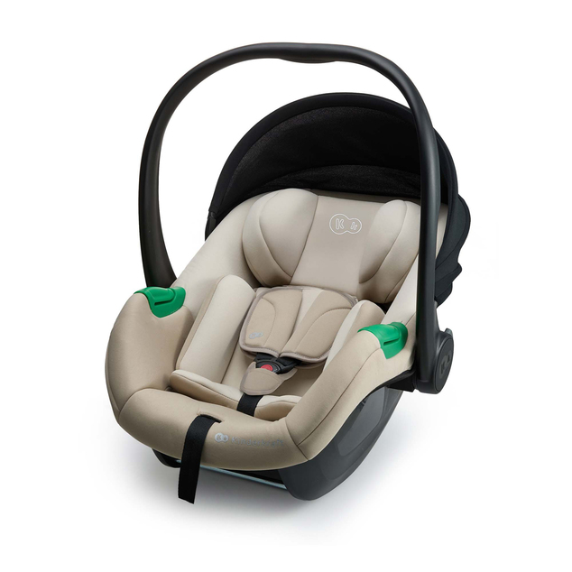 KINDERKRAFT Autositz Mink Pro 2 i-size (0-13 kg) und Basis Mink FX 2 Beige