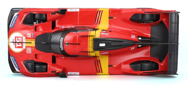Bburago 1:18 Ferrari Racing - 499P LMH - Red #51