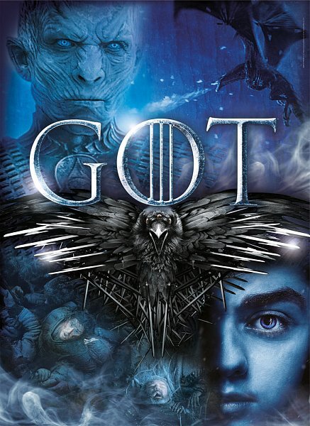 Clementoni Puzzle 1000 Teile - Game of Thrones