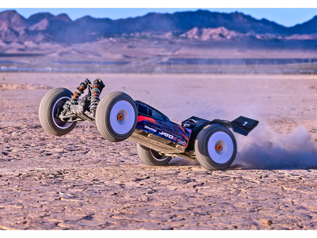 Traxxas Jato 1:8 4WD VXL-4S RTR modré