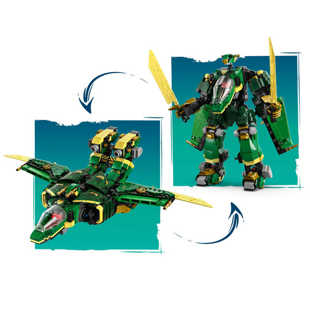 LEGO® NINJAGO® 71845 Lloydův tryskáčový robot