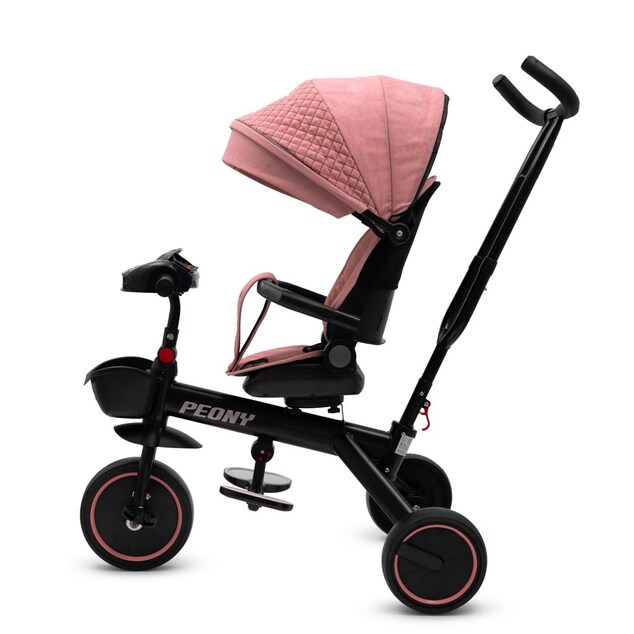 Kinder-Dreirad Baby Mix Peony EVA rosa