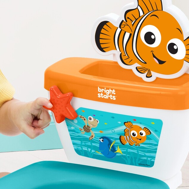 BRIGHT STARTS Inodoro infantil con sonido Finding Nemo™ My Size Potty™ 18m+, hasta 23kg