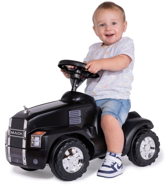 Rollytoys Odrážadlo Mack čierne