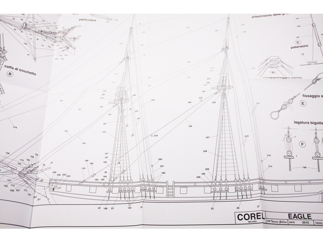 COREL Eagle briga 1812 1:85 kit