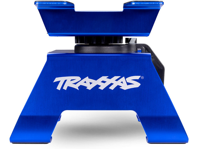 Traxxas stojanček na autá malý modrý