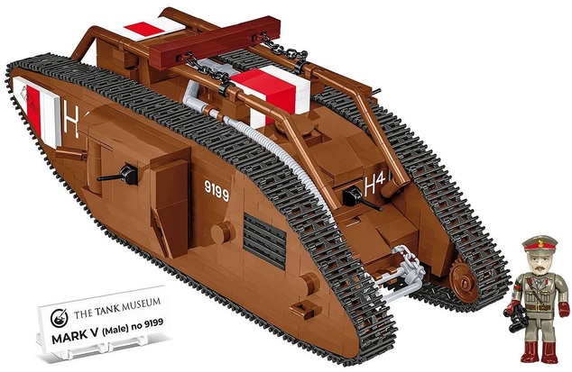 Cobi Great War Mark V no 9199, 1:35, 848 k, 1 f