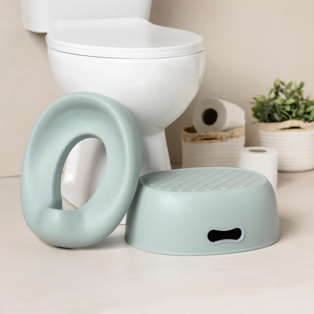 NATTOU Nočník učiaci 3v1 Potty Sage green