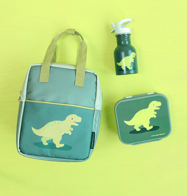 A Little Lovely Company - boîte à déjeuner avec compartiments - dinosaure