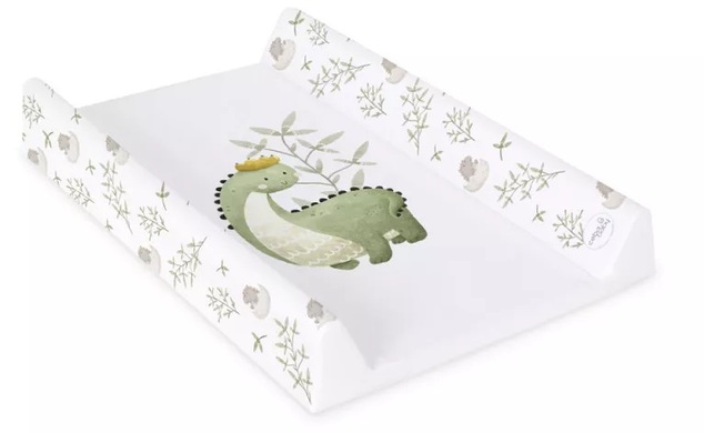 CEBA Podložka prebaľovacia 2-hranná s pevnou doskou (50x70) Ultra Light Dino King