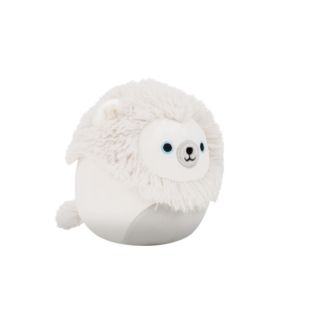 Squishmallows Biely lev – Titus, 13 cm