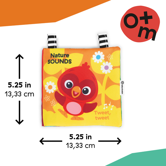 BABY EINSTEIN Knjiga puna aktivnosti multisenzorna Nature Sounds™, 0m+