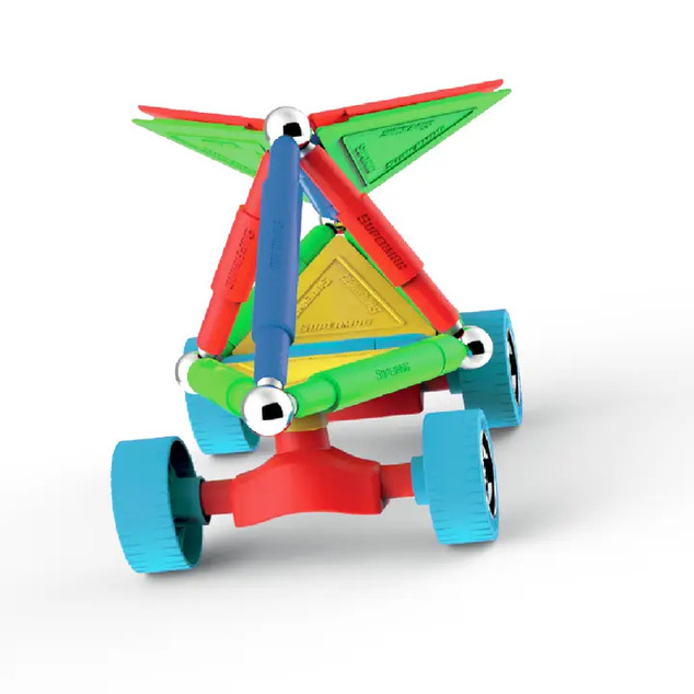 SUPERMAG magnetická stavebnica Wheels 40ks