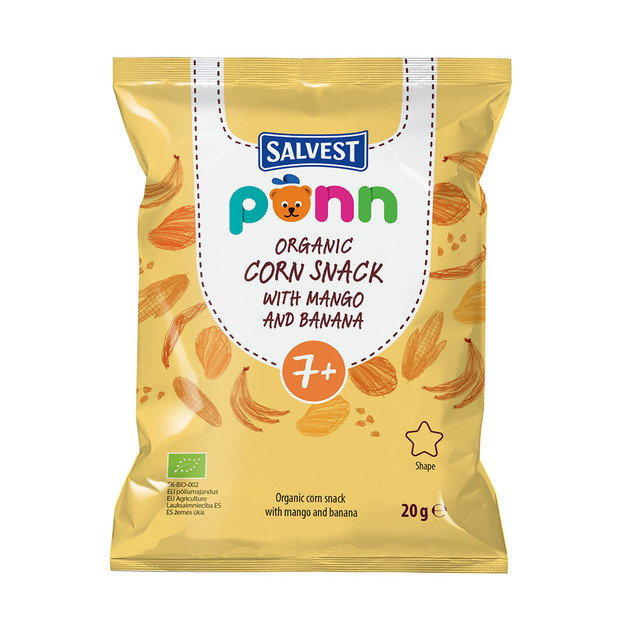 SALVEST Ponn BIO Mangové chrumky (20 g)