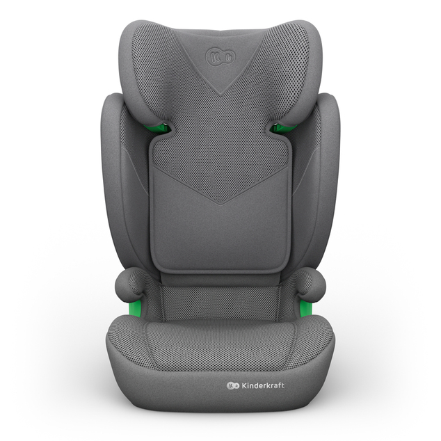 KINDERKRAFT Autosedačka Junior Fix 2 Plus (100-150 cm) Šedá