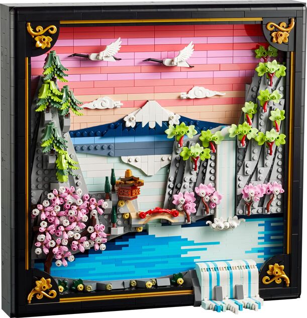 LEGO® Art 31218 Paisaje con huerto de cerezos
