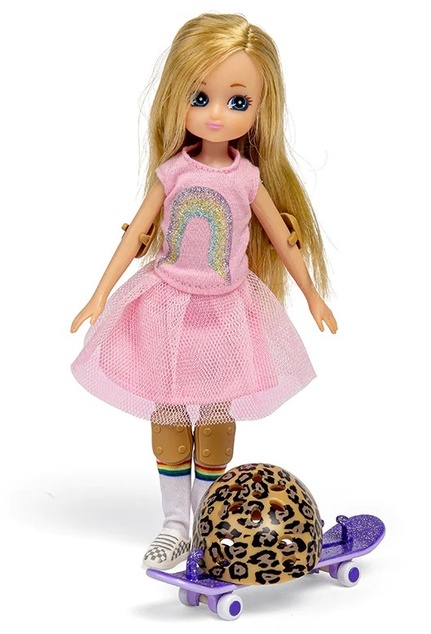 Lottie Skateboarder lutka