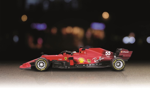 Bburago 1:18 Ferrari Racing F1 2021 SF21 nr.55 Carlos Sainz