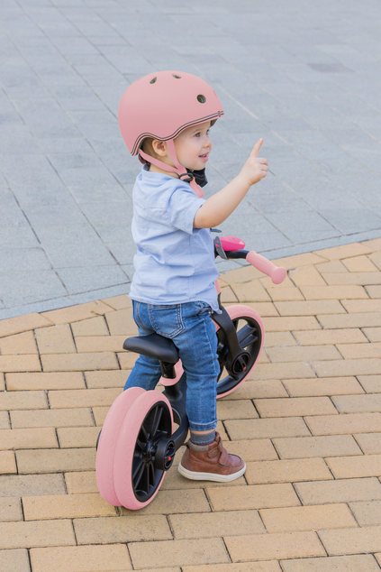 Globber odrážadlo GO BIKE ELITE DUO- PASTEL PINK