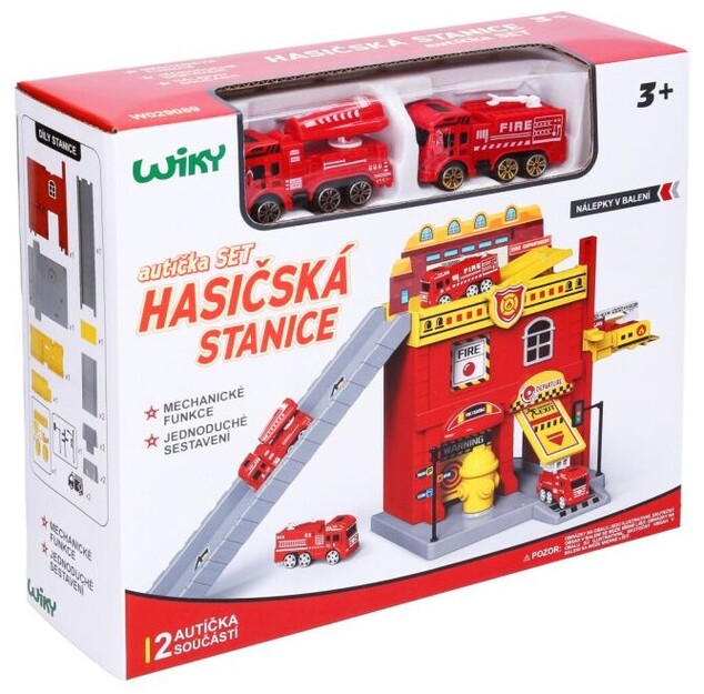 Hasičská stanica 37x17,5x21 cm - český obal