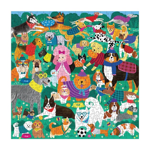 Mudpuppy Rodinné puzzle Sobotné popoludnie 500 dielikov
