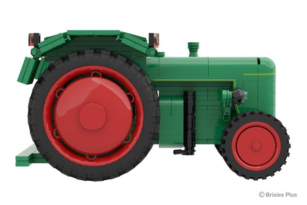 BRIXIES Plus 222.703 Fendt Dieselross F28 Classic Club Collection - historický traktor, 1: