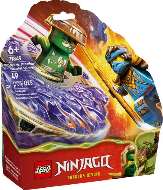 LEGO® NINJAGO 71849 Nya vs. spinner mutantnej príšery