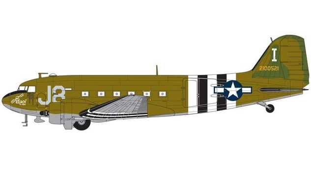 Klasični komplet aviona A08014 - Douglas C-47 A/D Skytrain (1:72)